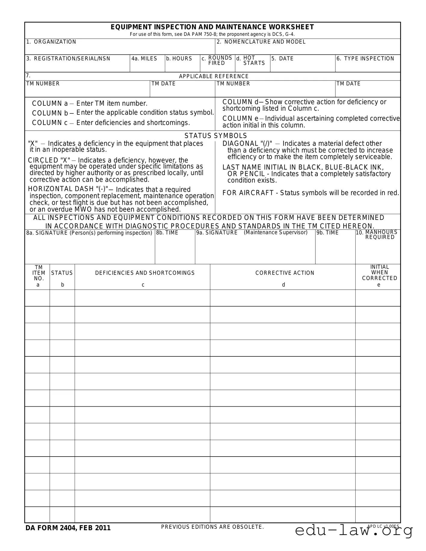 Fill in Your Da 5988 E Template