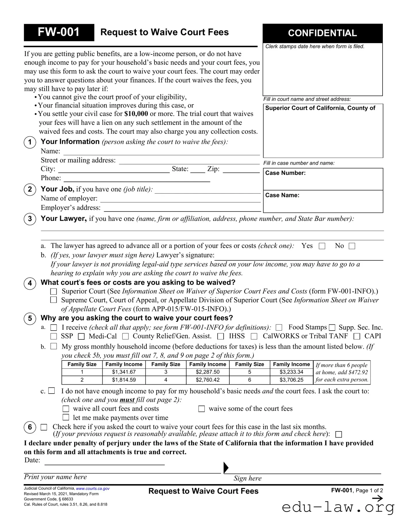Fill in Your Fw 001 Template
