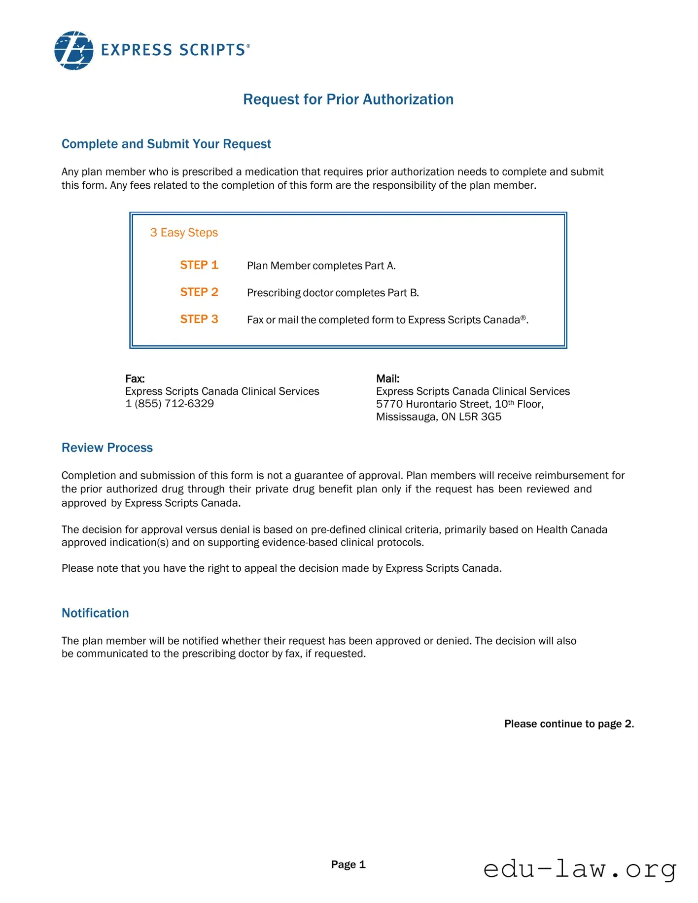 Fill in Your Express Scripts Prior Authorization Template