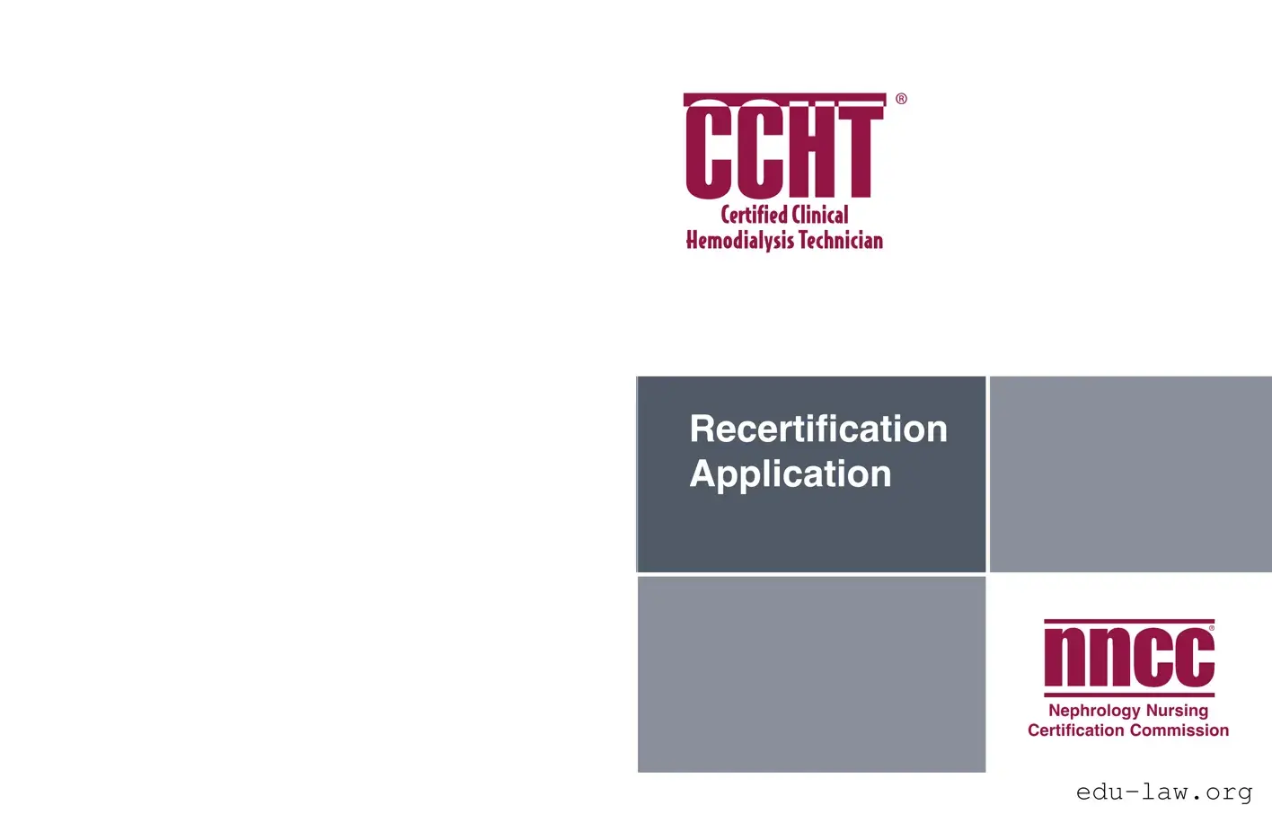 Fill in Your Ccht Recertification Application Template