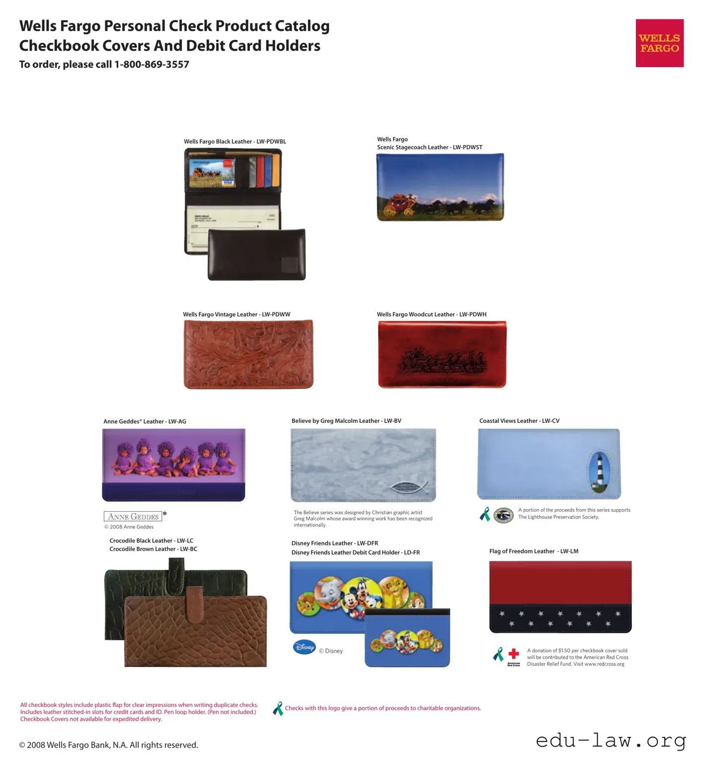 Fill in Your Fargo Leather Checkbook Covers Template