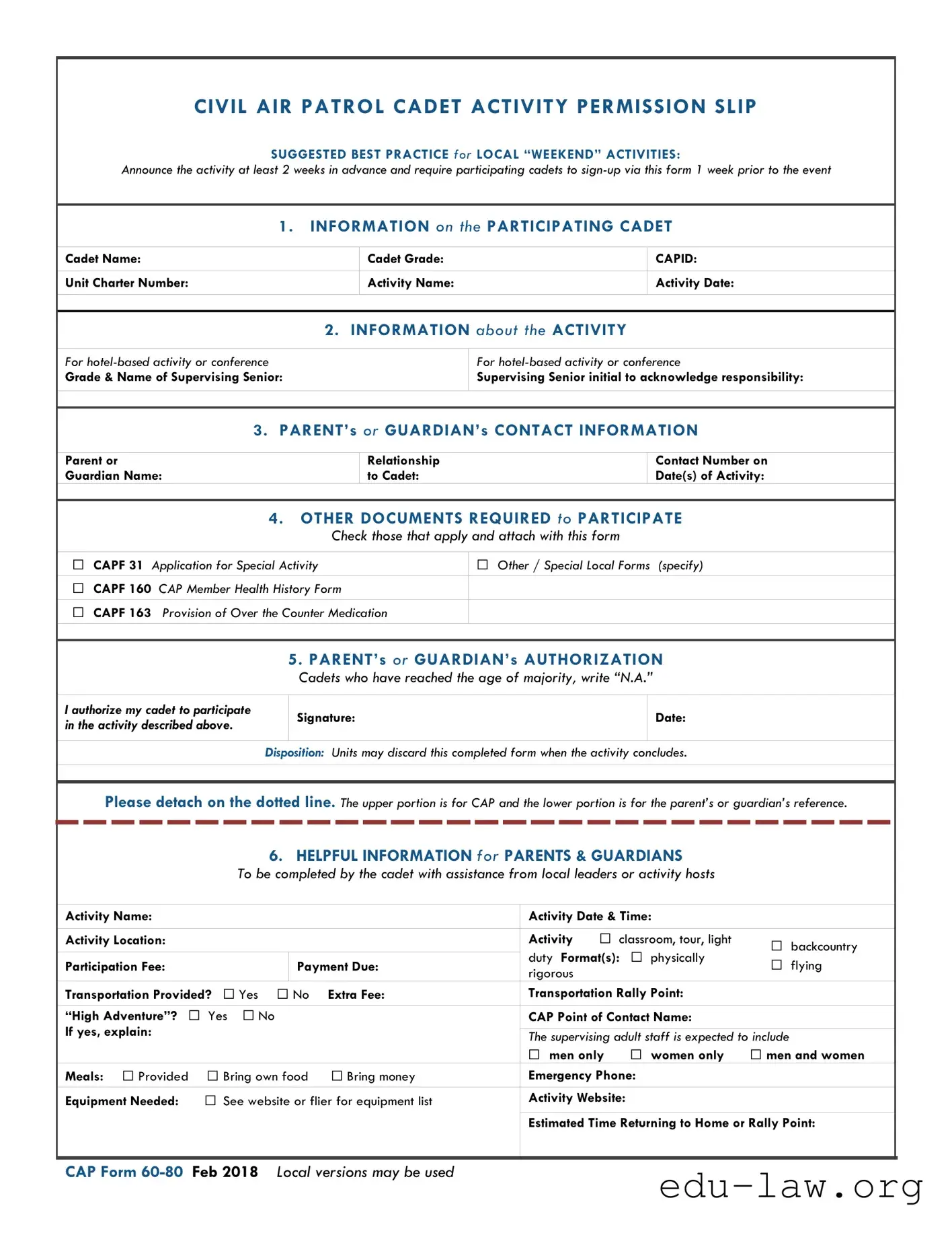 Fill in Your Cap 32 Template