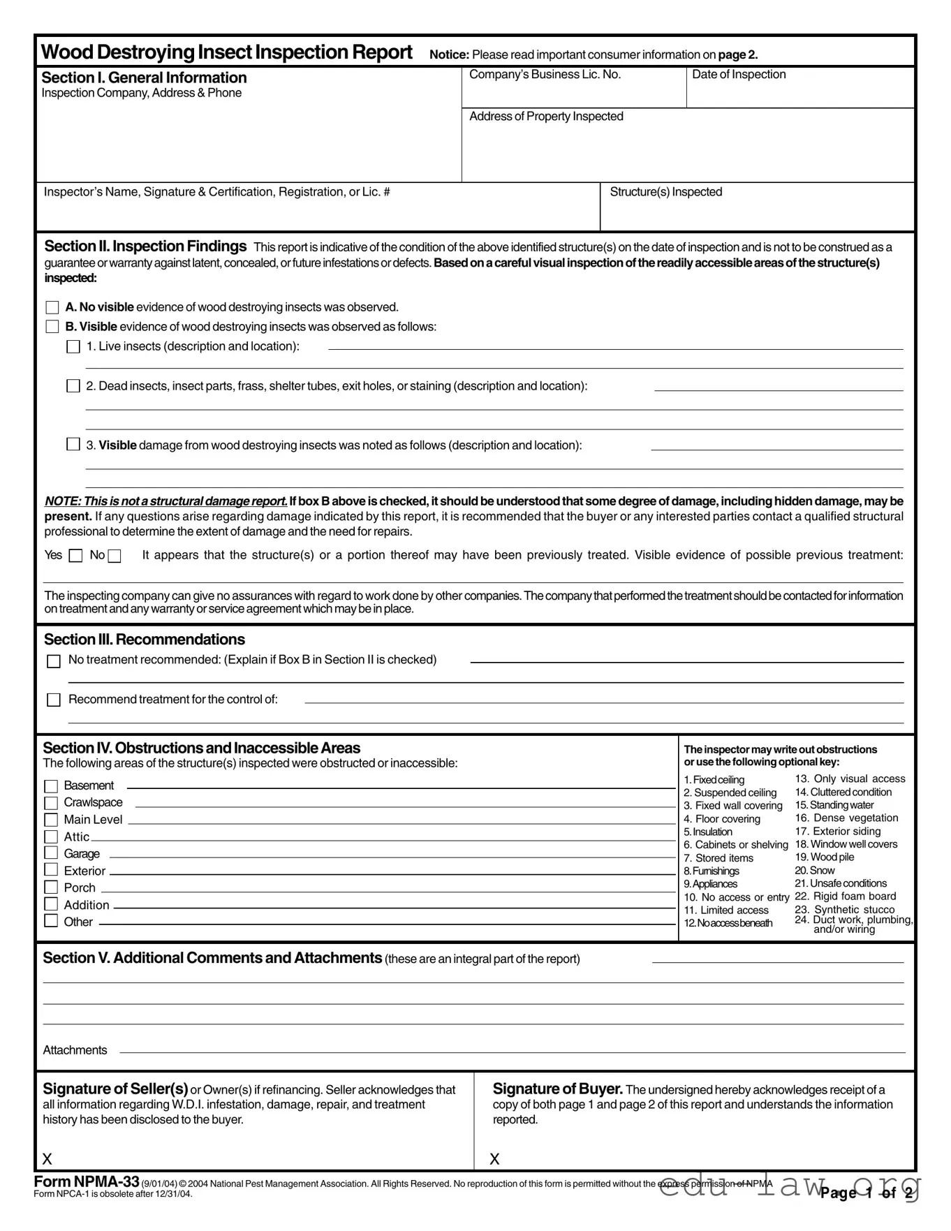 Fill in Your Npma33 Template