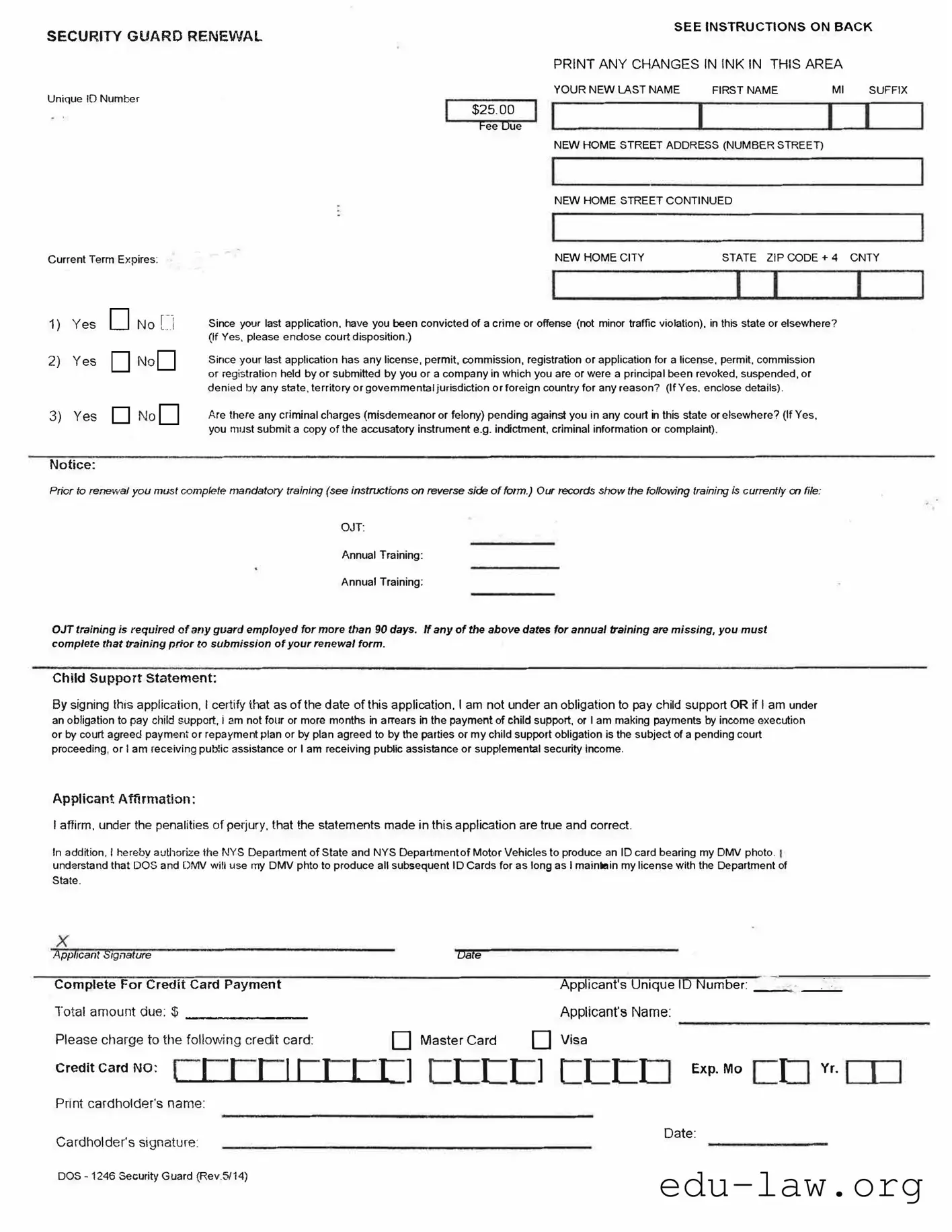 Fill in Your Dos 1246 Template